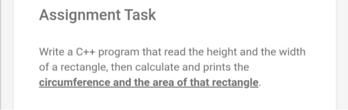 Solved Assignment Task Write a C++ program that read the | Chegg.com
