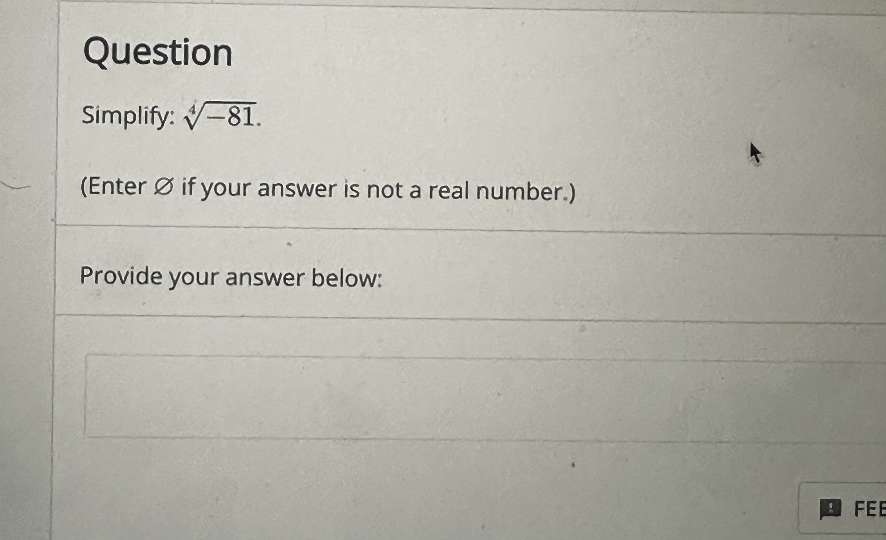 Solved QuestionSimplify 814 Enter O if Your Answer Is Chegg solved-questionsimplify-814-enter-o-if-your-answer-is-chegg