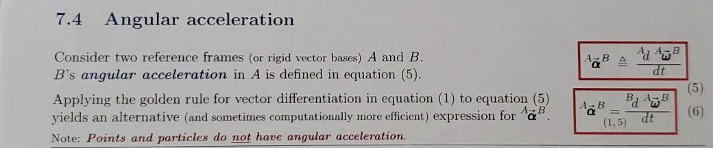 Solved + 6.12 * Theorems: Rotation matrices R, angular | Chegg.com