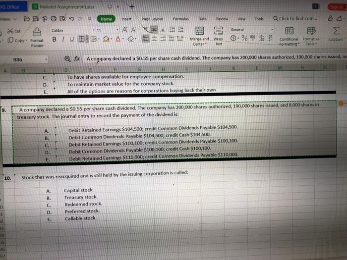 Solved 3. Retained earnings A B Generally consists of a