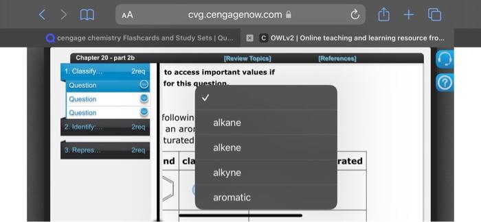 AA CVg.Cengage ry Flasheards and Study Sets I Qu...
x C. OWLv2 | Online teaching and learning resource fro...