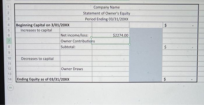 Solved this is the data sheet and i need to fill out the | Chegg.com