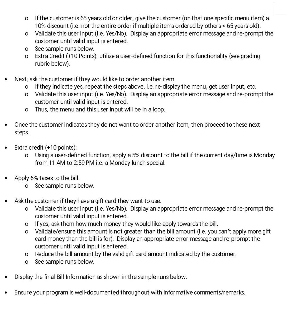 Solved Directions Complete the following Python program | Chegg.com