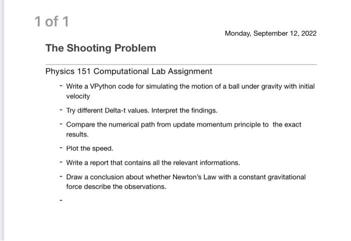 Solved i need help with this code for physics lab. dont know | Chegg.com