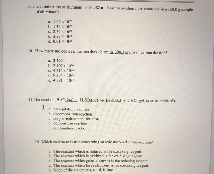 atomic mass of aluminum in kg atomic mass of aluminum in kg