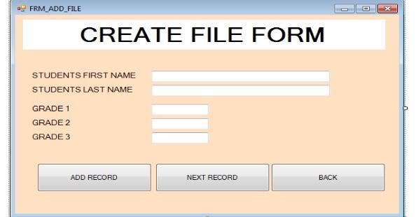 Solved - FRM ADD_FILE CREATE FILE FORM STUDENTS FIRST NAME | Chegg.com