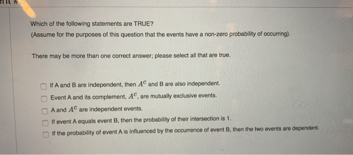 Which Of The Following Statements Is True Assume That Josie