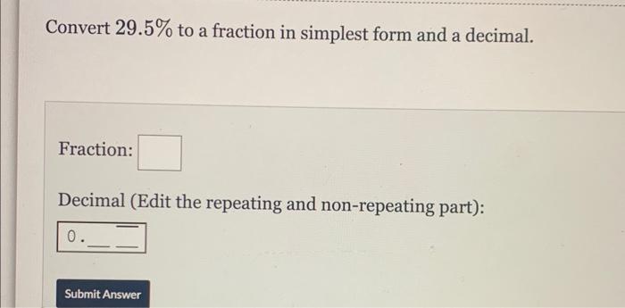 express the decimal 0.85 as a fraction in simplest form