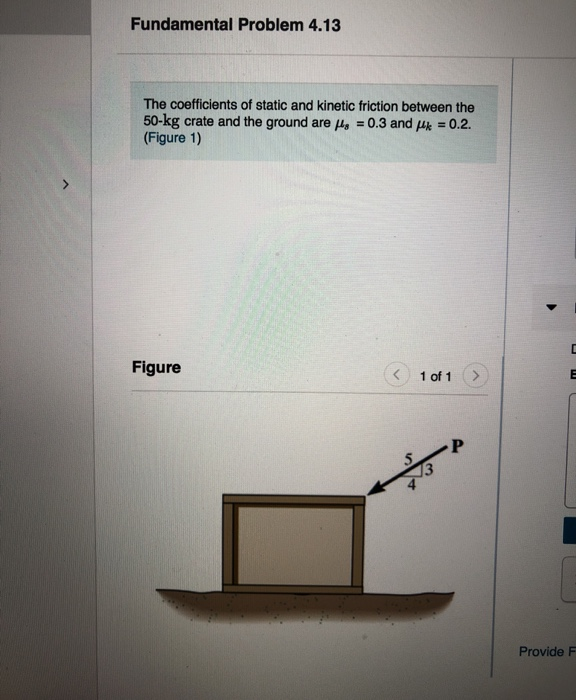 Solved Fundamental Problem 4.13 The coefficients of static | Chegg.com