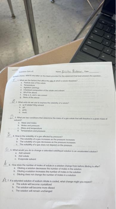 Solved I need answers to all of these. i answered them but | Chegg.com