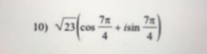 Solved convert number in revtangular form to polar form and | Chegg.com