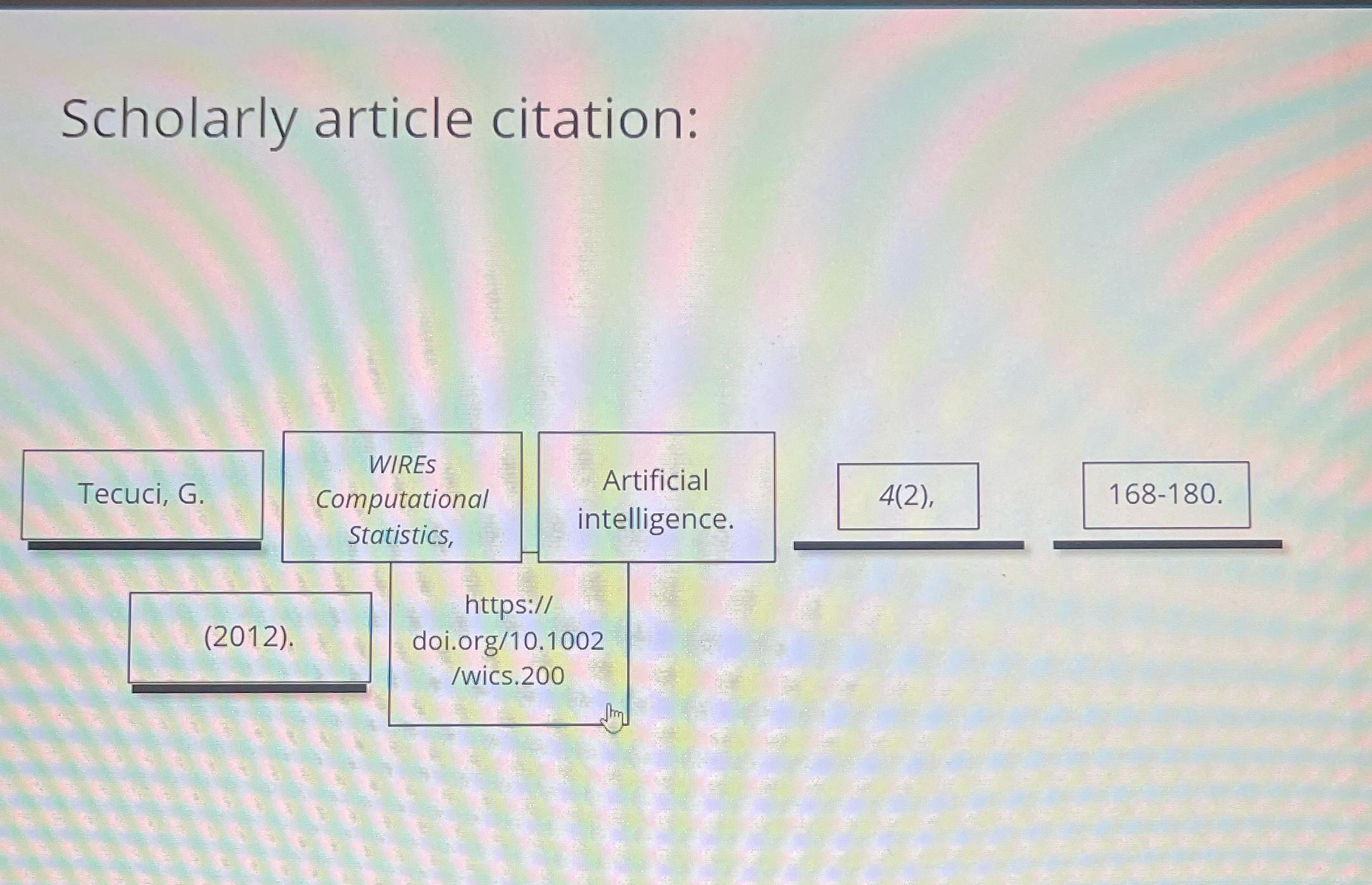 Free APA Citation Generator visual data 8