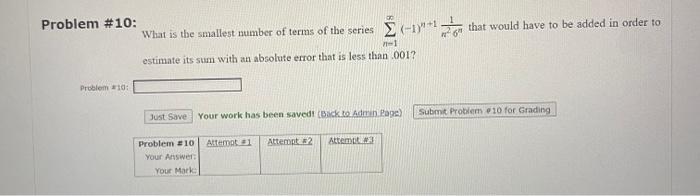 Solved Problem #10: Problem #10: What is the smallest number | Chegg.com