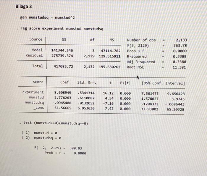 Solved 3A)Consider Appendix 3 where the model has been | Chegg.com