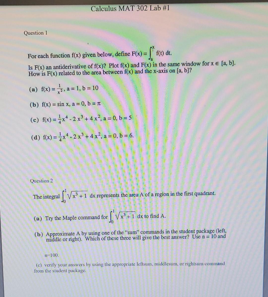 Solved For Each Function F X Given Below Define