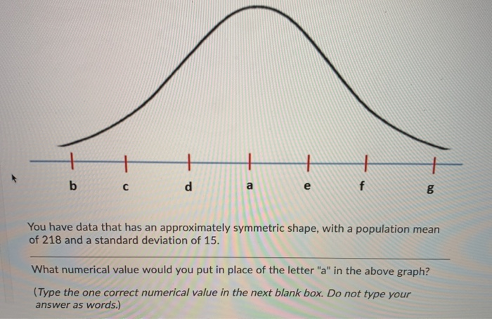 Solved what numerical value would you put in place of the | Chegg.com