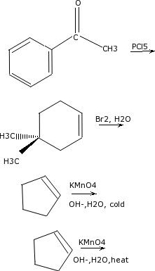 Solved Complete each of the following reactions:- | Chegg.com