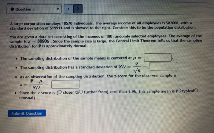 Solved Question 1 > A population of values has a normal | Chegg.com