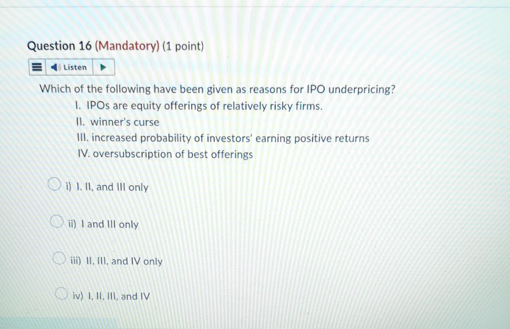 Solved Which of the following have been given as reasons for | Chegg.com