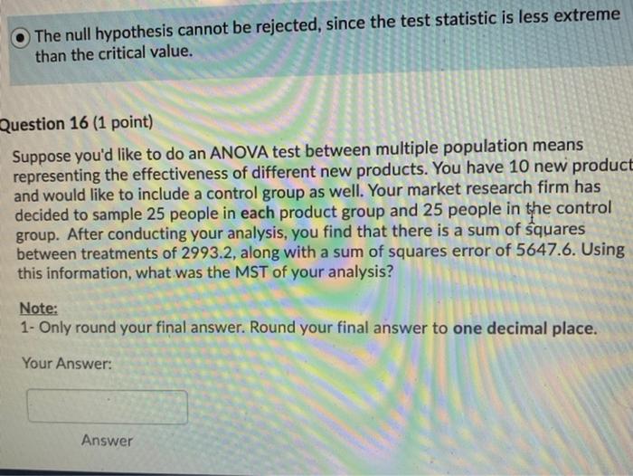 null hypothesis cannot be rejected