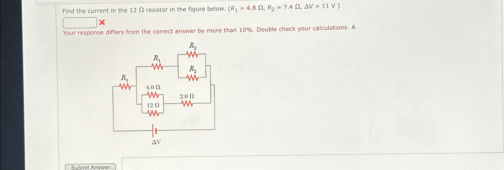 Solved Find The Current In The 12Ω ﻿resistor In The Figure 3674