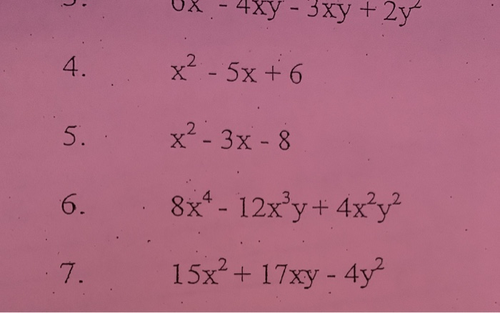 6 3x 1 x 8 15. X 2 + XY + Y 2 – 2x + 2y + 4 = 0. 5x2 4xy y2 8x 2y 5 0. 3x + 4y =8 8*2^y = 4^(2x+2,5). X^2+2xy+y^2-3x-3y-8,если x+y=5.