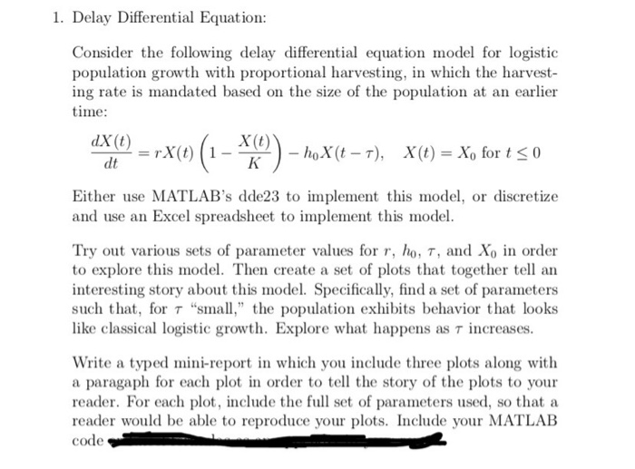 Solved please help me with #1please use the matlab code and | Chegg.com