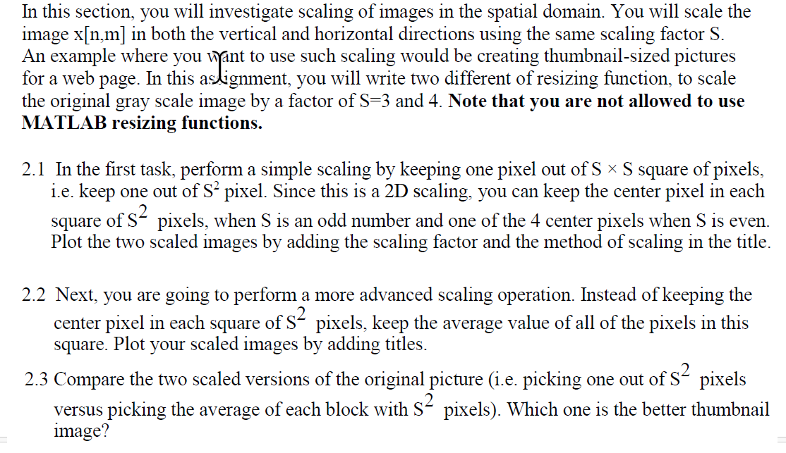 Solved Use the DailyShow.jpeg for this MatLab assigment.In