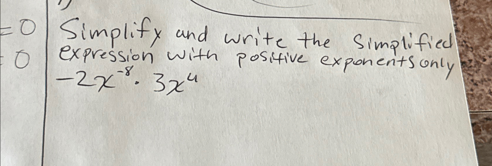 Solved Simplify and write the simplified expression with | Chegg.com