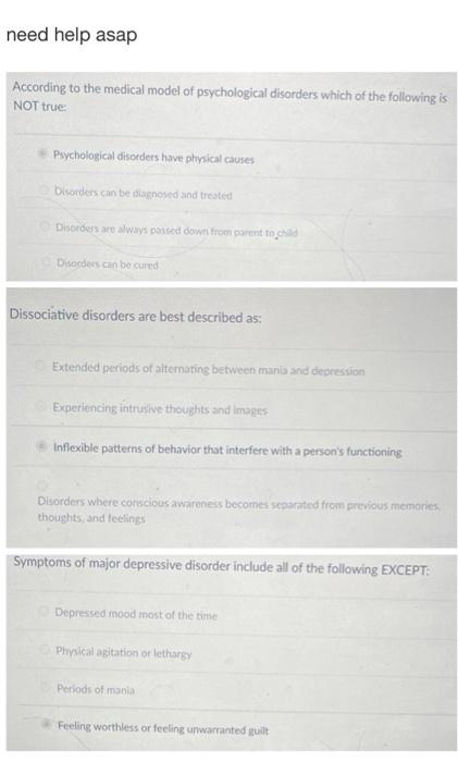 solved-according-to-the-medical-model-of-psychological-chegg