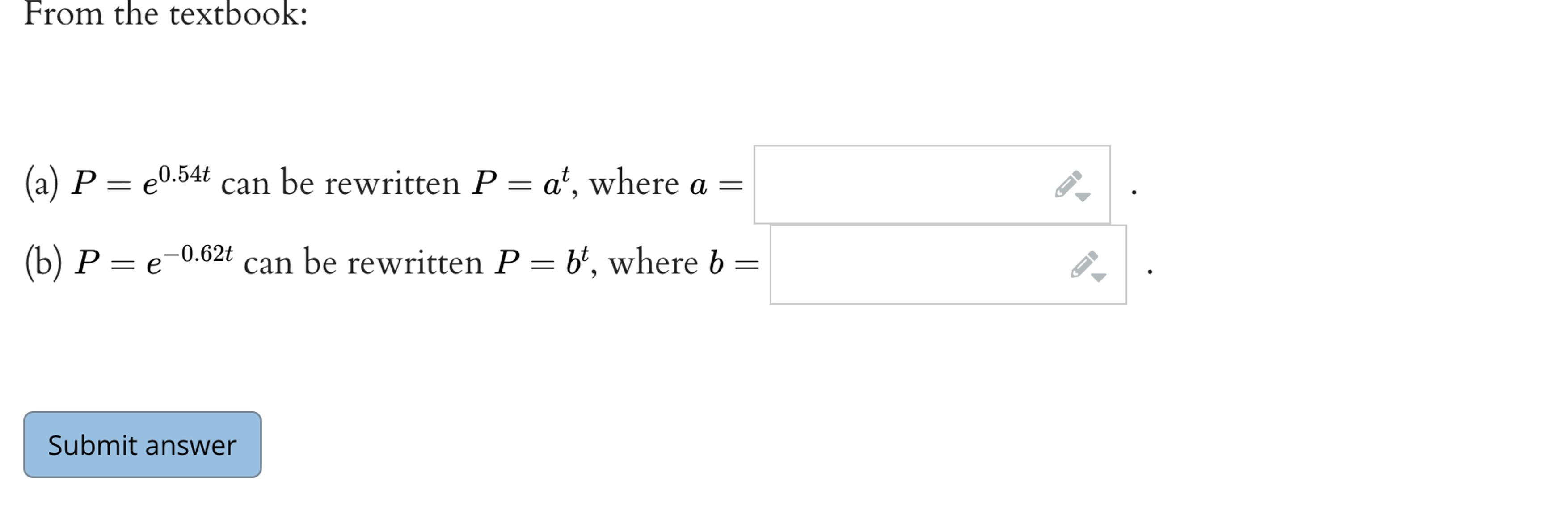 Solved The table below shows some values of a linear | Chegg.com