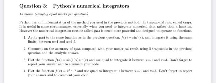 Solved 1. Write a function that takes as input arguments the | Chegg.com