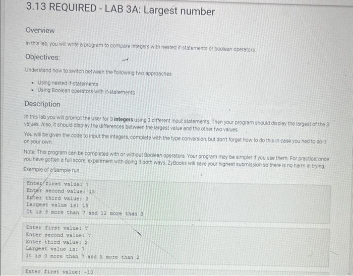 Solved Overview In this lab, you will write a program to | Chegg.com