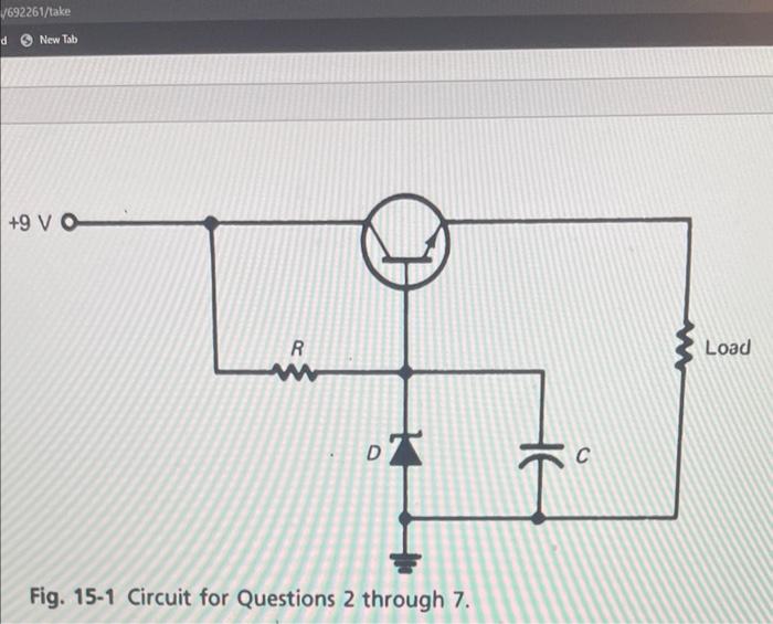 Solved Fig. 151 Circuit for Questions 2 through 7.What is