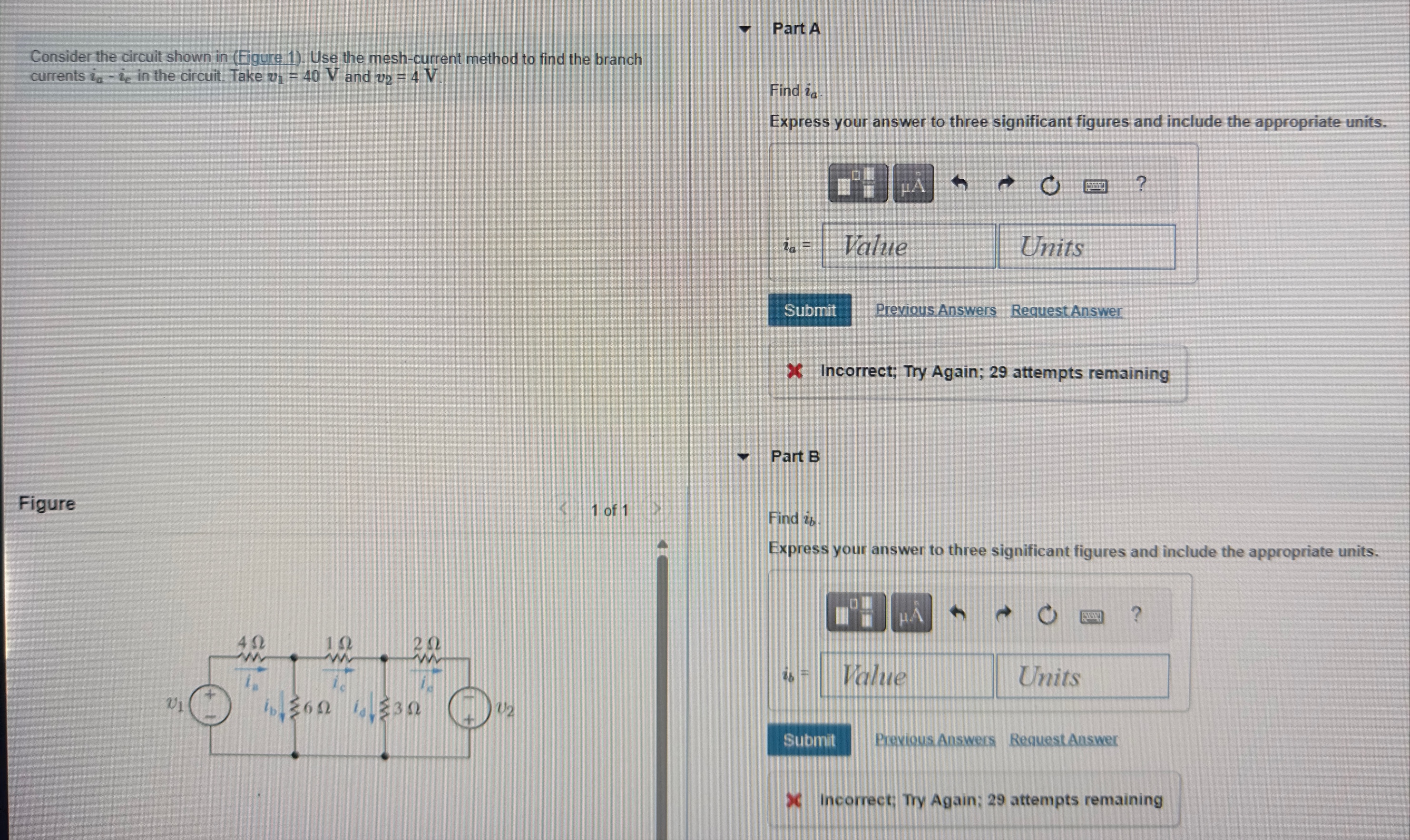 Solved solve all parts Consider the circuit shown in (Figure | Chegg.com