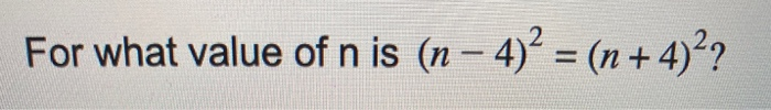what is the value of n 10 2 n 4
