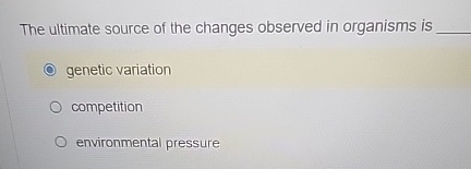Solved The ultimate source of the changes observed in | Chegg.com