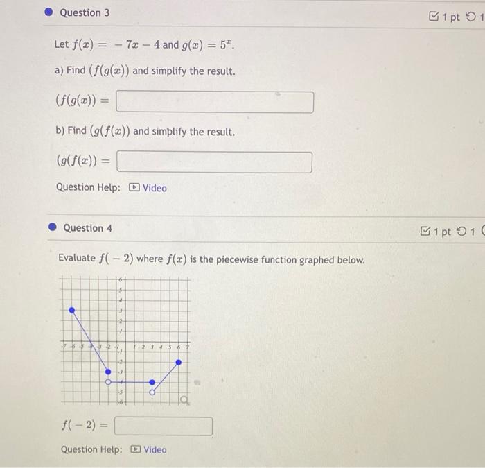 Solved Given the function | Chegg.com