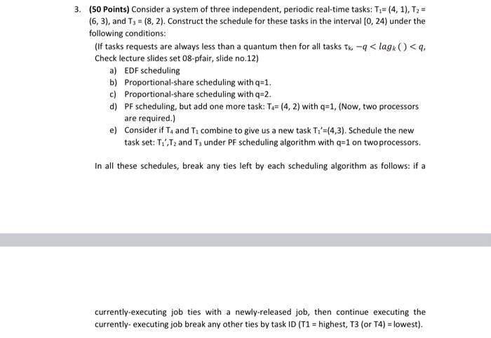 3. (50 Points) Consider a system of three | Chegg.com