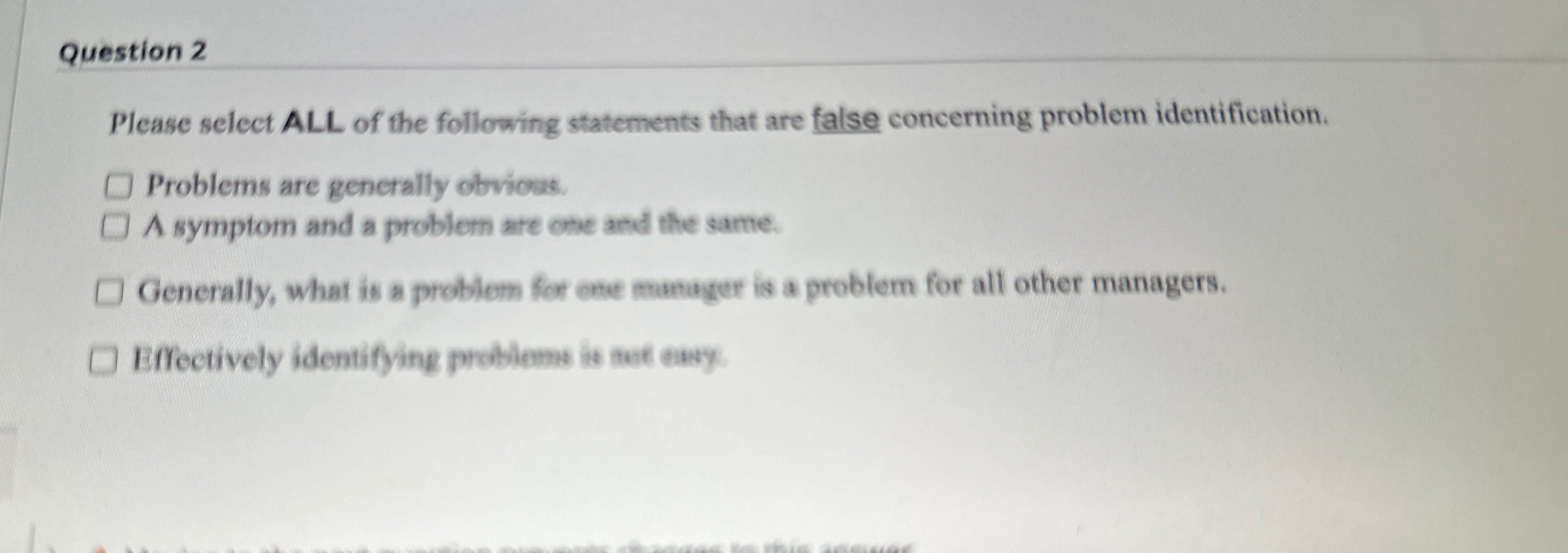 Solved Question 2Please select ALL of the following | Chegg.com
