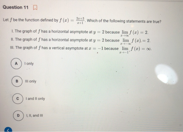 Solved Question 11 A Let F Be The Function Defined By F(3) = | Chegg.com