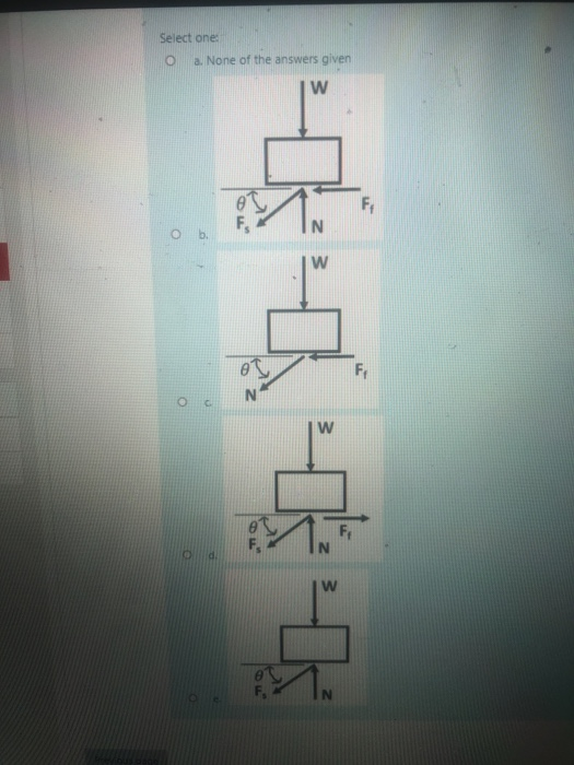 Solved For The Figure Below, Choose The Appropriate Free | Chegg.com