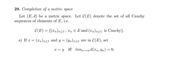 Show That Defines An Equivalence Relation On C E Chegg Com