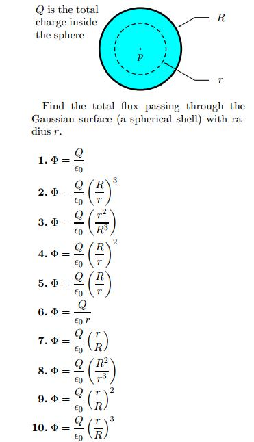 Solved Consider the uniformly charged sphere with radius R, | Chegg.com
