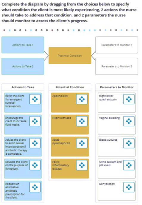 Solved Complete The Diagram By Dragging From The Choices | Chegg.com