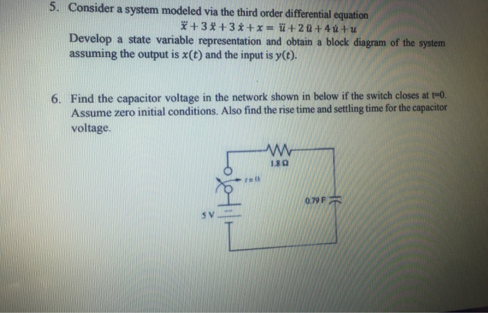 Solved 3 Consider The Feedback Control Sysem Shown In Be Chegg Com