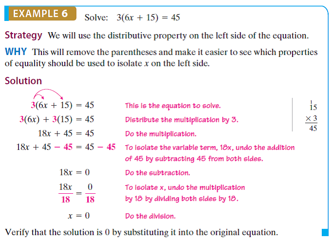 Solved: Solve Each Equation. Check The Result. See Example 6. 9(3 ...