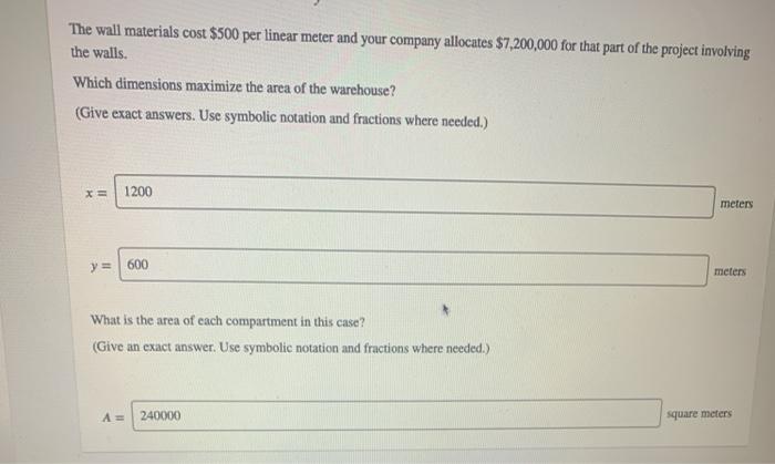 Solved Your task is to design a rectangular industrial | Chegg.com