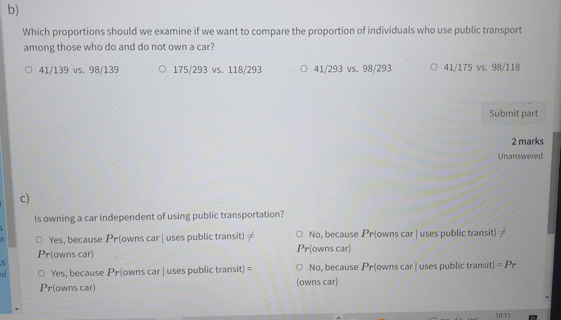 Solved The table below describes residents of a South | Chegg.com