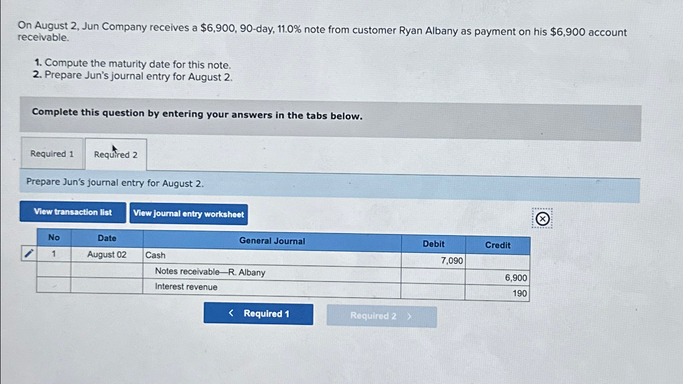 solved-on-august-2-jun-company-receives-a-6-900-90-day-chegg